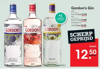 Sligro Gordon's Gin aanbieding