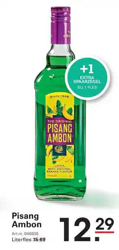 Sligro Pisang ambon aanbieding