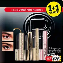 Kruidvat Mascara Paradise Big Deal aanbieding