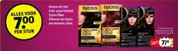 Kruidvat Syoss permanente haarkleuring 5-8 aanbieding
