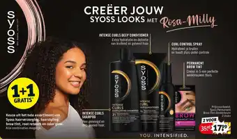 Kruidvat Syoss Permanent Brow Tint donkerbruin aanbieding