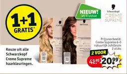 Kruidvat Creme Supreme aanbieding