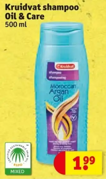 Kruidvat Kruidvat Shampoo Oil & Care aanbieding