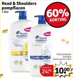 Kruidvat Head & Shoulders pompflacon aanbieding