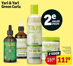 Kruidvat Yari & Yari Green Curls aanbieding