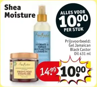 Kruidvat Shea Moisture aanbieding