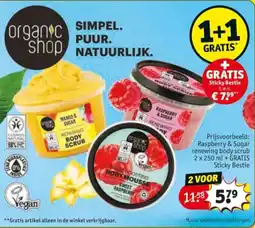 Kruidvat Raspberry & Sugar renewing body scrub aanbieding
