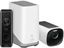 Coolblue Eufycam 3 + Homebase 3 + Eufy Video Doorbell Dual 2 Pro aanbieding