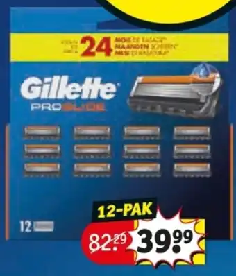 Kruidvat Gillette ProGlide aanbieding