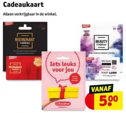 Kruidvat Cadeaukaart aanbieding