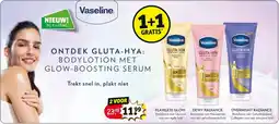 Kruidvat Vaseline gluta-hya aanbieding