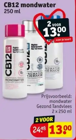 Kruidvat Mondwater Gezond Tandvlees aanbieding