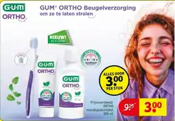 Kruidvat G-U-M Ortho mondspoelmiddel aanbieding