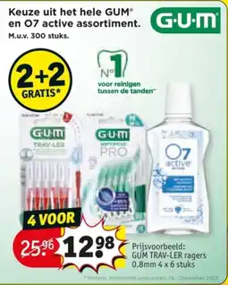 Kruidvat Gum trav-ler ragers aanbieding