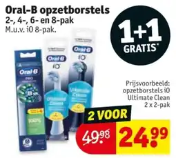 Kruidvat Oral-B opzetborstels aanbieding