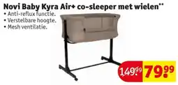Kruidvat Novi Baby Kyra Air+ co-sleeper met wielen aanbieding