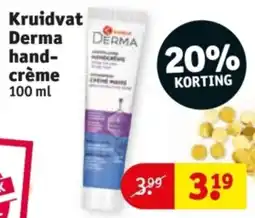 Kruidvat Kruidvat Derma handcrème aanbieding