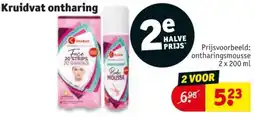Kruidvat Kruidvat ontharing aanbieding