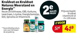 Kruidvat Kruidvat en Kruidvat Natures Weerstand en Energie aanbieding
