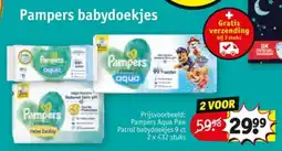 Kruidvat Pampers babydoekjes aanbieding