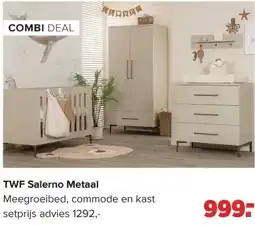 Baby-Dump TWF Salerno Metaal aanbieding