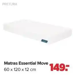 Baby-Dump Matras Essential Move aanbieding