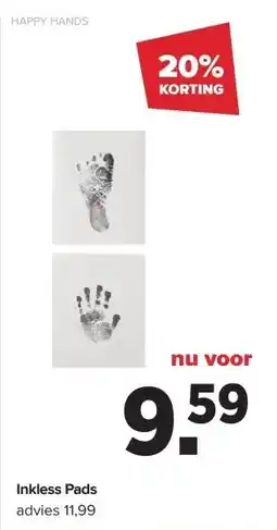 Baby-Dump Inkless Pads aanbieding