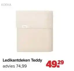 Baby-Dump Ledikantdeken Teddy aanbieding