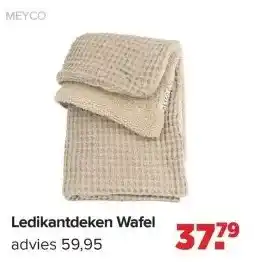 Baby-Dump Ledikantdeken Wafel aanbieding