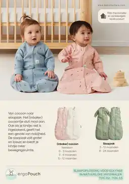 Baby-Dump ErgoPouch Cocoon Slaapzak aanbieding