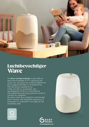 Baby-Dump Luchtbevochtiger Wave aanbieding