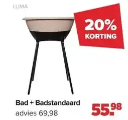 Baby-Dump Bad + Badstandaard aanbieding