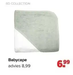 Baby-Dump Babycape aanbieding