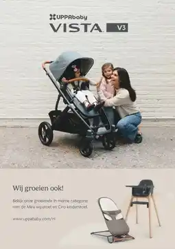 Baby-Dump Uppababy Vista V3 aanbieding