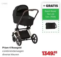 Baby-Dump Priam 4 Rosegold aanbieding