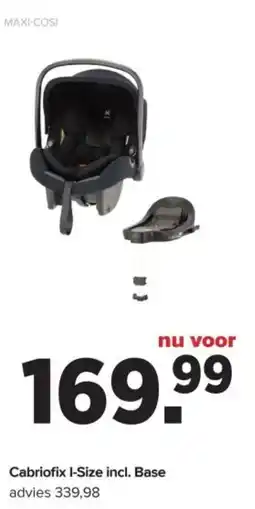Baby-Dump Cabriofix I-Size incl. Base aanbieding