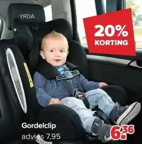 Baby-Dump Gordelclip aanbieding