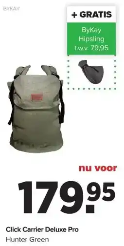 Baby-Dump Click Carrier Deluxe Pro aanbieding