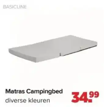 Baby-Dump Matras Campingbed aanbieding