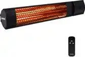 Praxis VONROC Heater Marsili 2000W – Met afstandsbediening - Zwart aanbieding