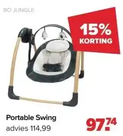 Baby-Dump Portable Swing aanbieding