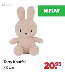 Baby-Dump Terry Knuffel aanbieding