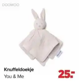 Baby-Dump Knuffeldoekje aanbieding