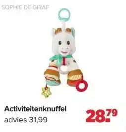 Baby-Dump Activiteitenknuffel aanbieding