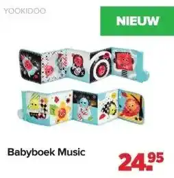 Baby-Dump Babyboek Music aanbieding