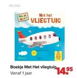 Baby-Dump Boekje Met Het vliegtuig aanbieding