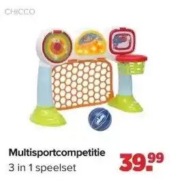 Baby-Dump Multisportcompetitie aanbieding