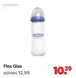 Baby-Dump Fles Glas aanbieding