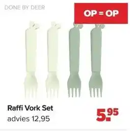 Baby-Dump Raffi Vork Set aanbieding
