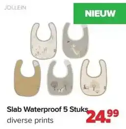 Baby-Dump Slab Waterproof 5 Stuks aanbieding